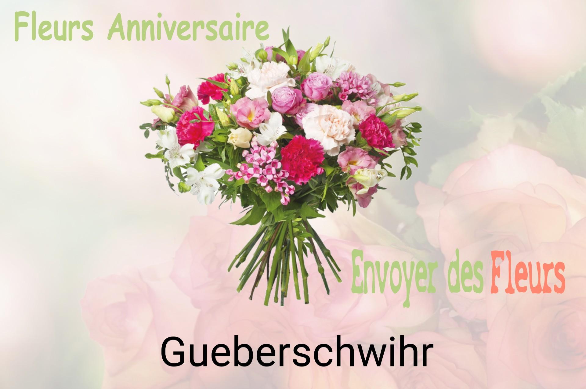 Bouquet de fleurs d’anniversaire livré à Gueberschwihr